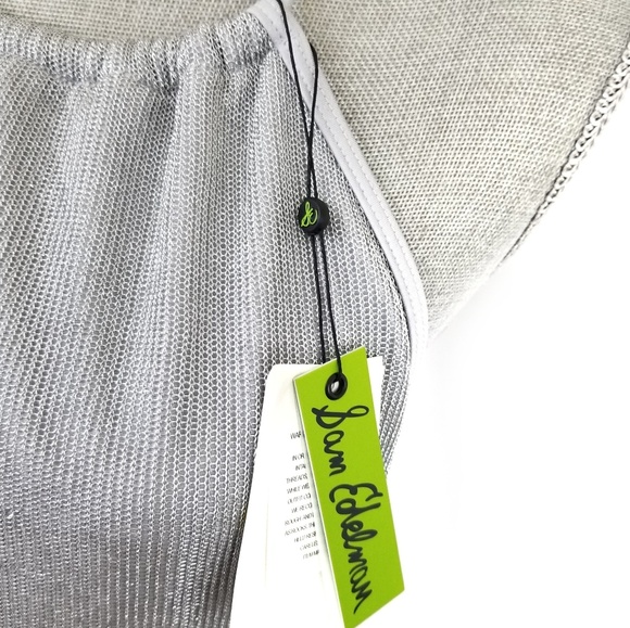 Sam Edelman silver metallic one piece swimsuit - Picture 4 of 5